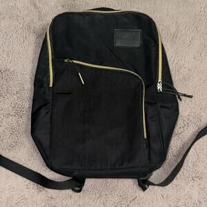 Beautiful Black BeeMini Backpack with Uber Eats Patch